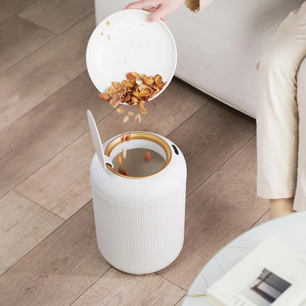 Smart Dustbin — Automatic Sensor Trash Can with Non-slip Footbed