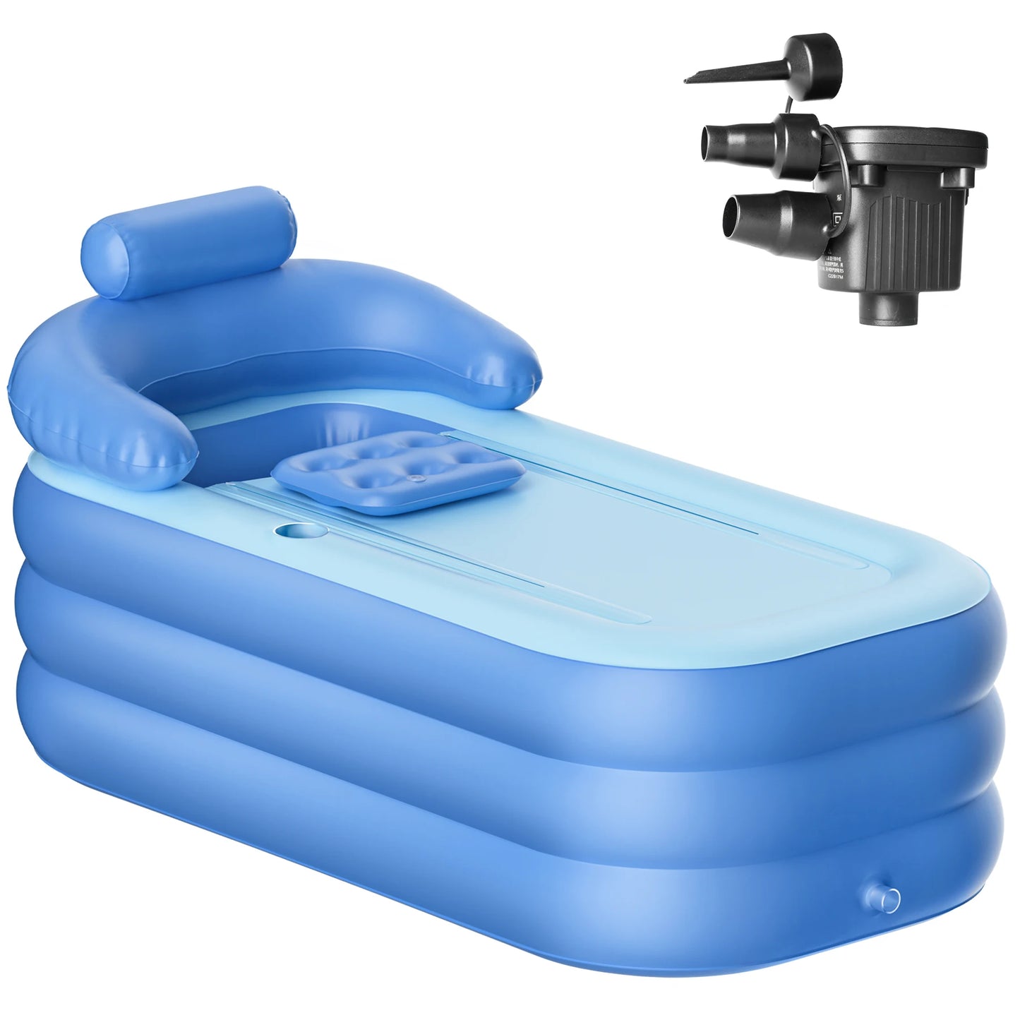 AquaPod™ 63" Foldable Ice & Hot Tub – Portable Recovery Bath for Athletes
