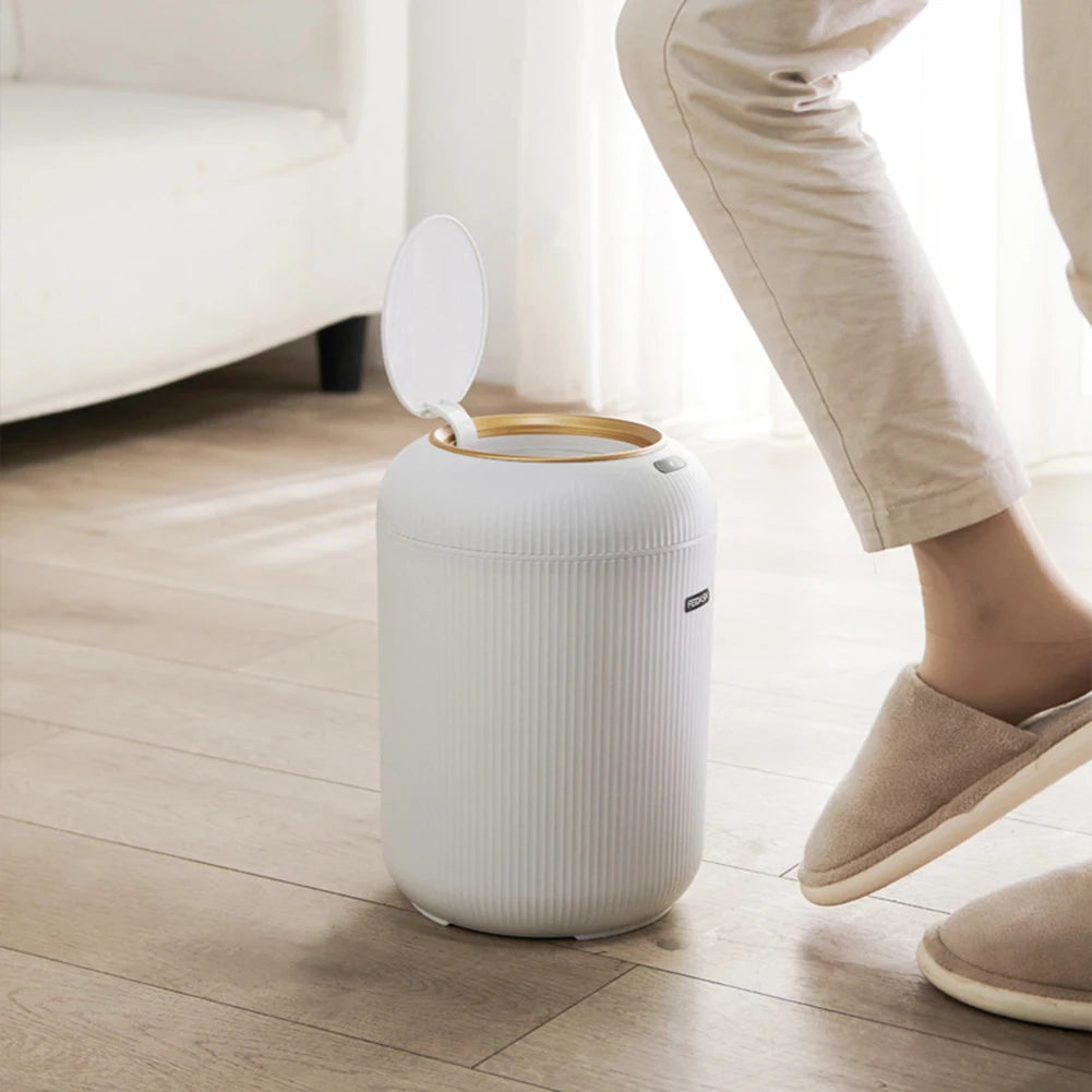Smart Dustbin — Automatic Sensor Trash Can with Non-slip Footbed