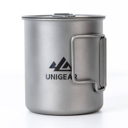 2024 100% Titanium Camping Cup 450ml