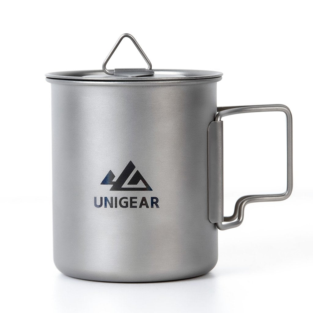 2024 100% Titanium Camping Cup 450ml