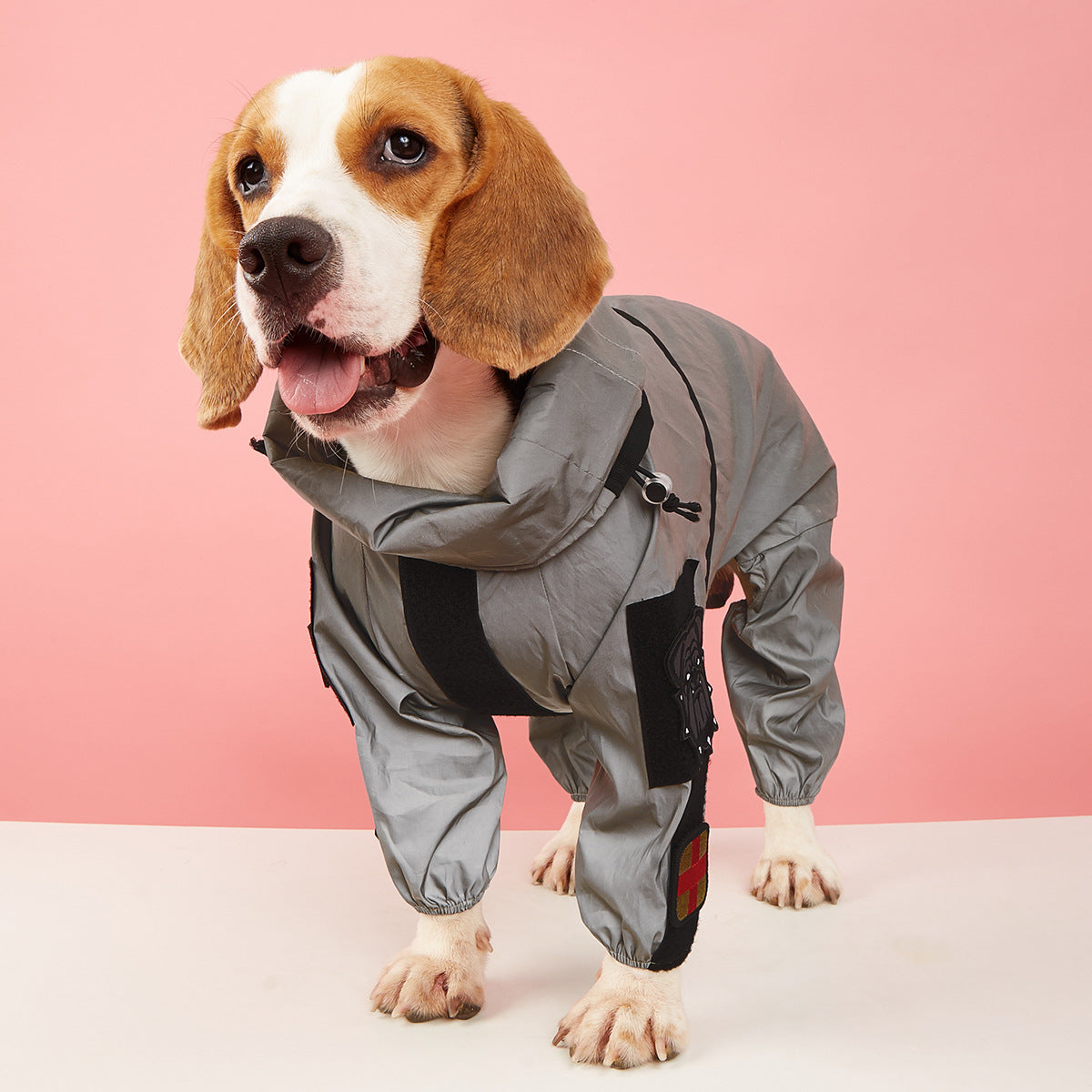 2024  Pet Dog Jumpsuit Waterproof Raincoat Sunscreen Dog