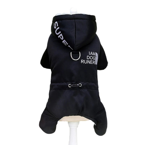 2025 Winter Warm Dog Jumpsuit Waterproof Pet Clothes Jacket Schnauzer