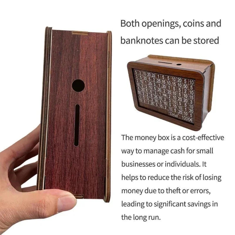 2025 Wooden Piggy Bank