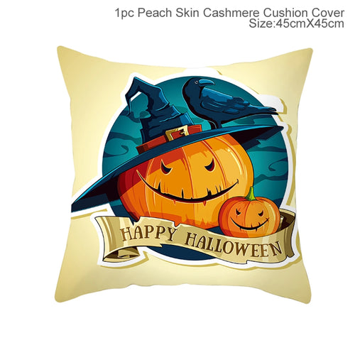 Halloween Pumpkin Ghost Pillowcase Happy Halloween Party Decorations