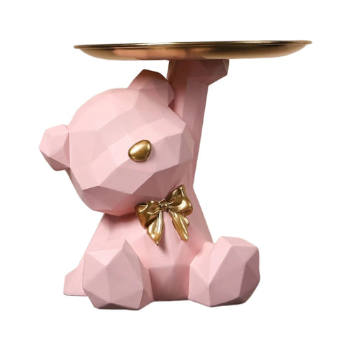 2024 Bear Key Holder Figurine Entrance Crafts Resin Desk