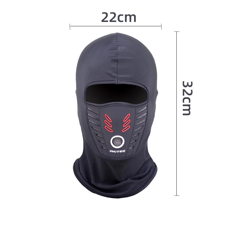 Winter Fleece Motorcycle Face Mask – Windproof, Waterproof & Anti-Dust