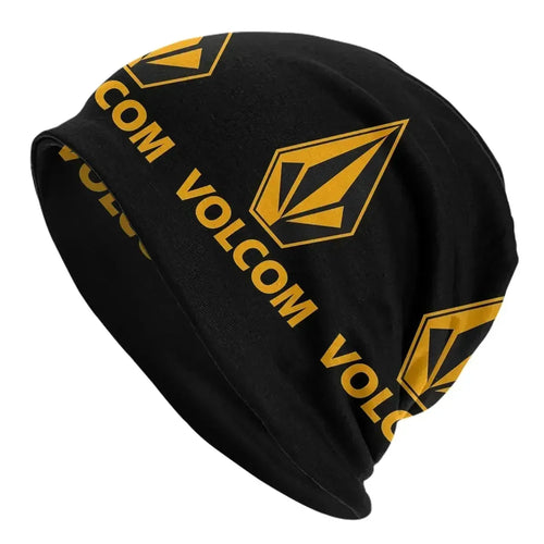 Volcom Logo Unisex Knitted Beanie – Warm Winter Hat for Adults