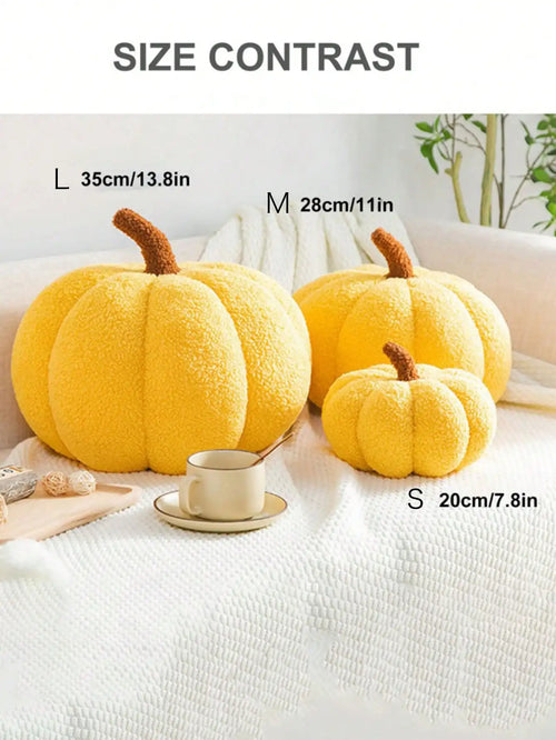 2025 Plush Pumpkin Cushion - Kids & Baby Decor