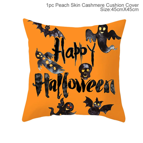 Halloween Pumpkin Ghost Pillowcase Happy Halloween Party Decorations