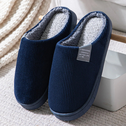 2024 Winter Warm Fur Slippers | Non-Slip Soft Shoes for Couples