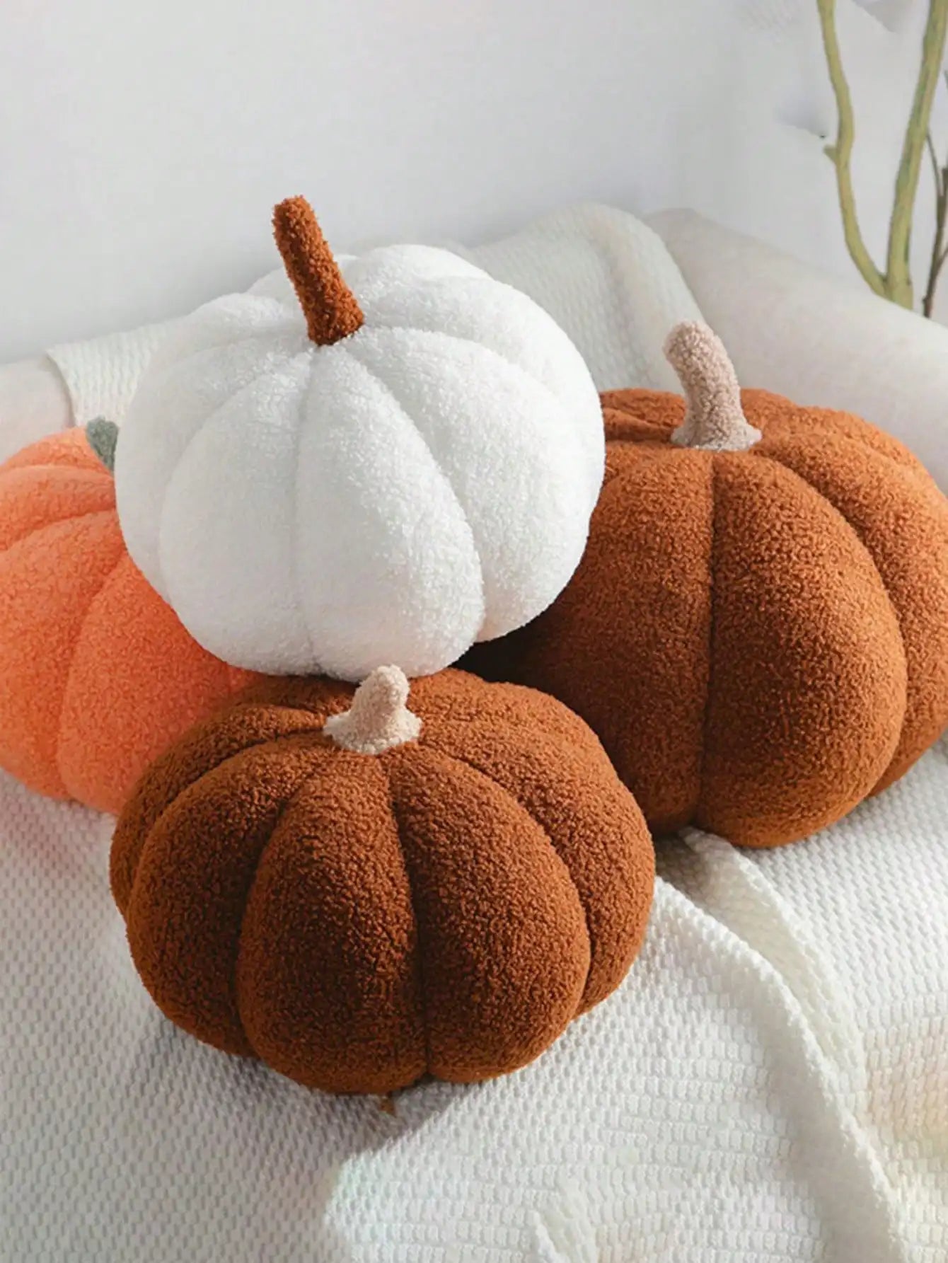 2025 Plush Pumpkin Cushion - Kids & Baby Decor