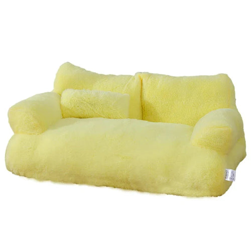 2024 Plush Cat Bed Sofa | Comfortable and Stylish Pet Lounge