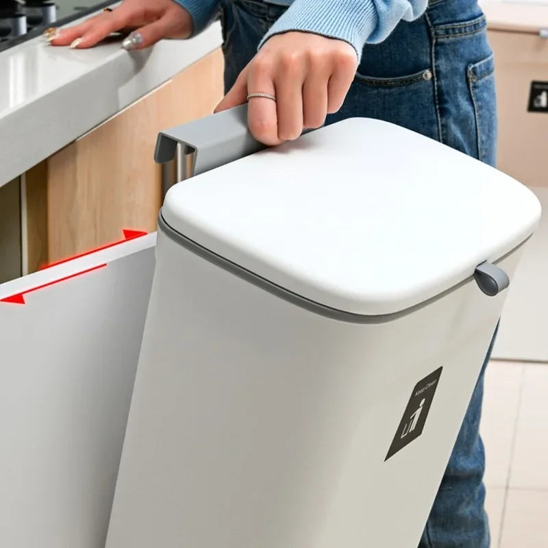 Space-Saving Kitchen Trash Bin with High Capacity 2025