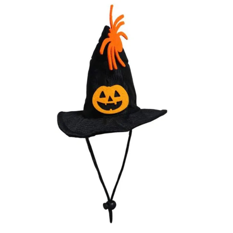 Halloween Pet Hats Adjustable Cute Pet Witch Hat Cosplay Witch Hat