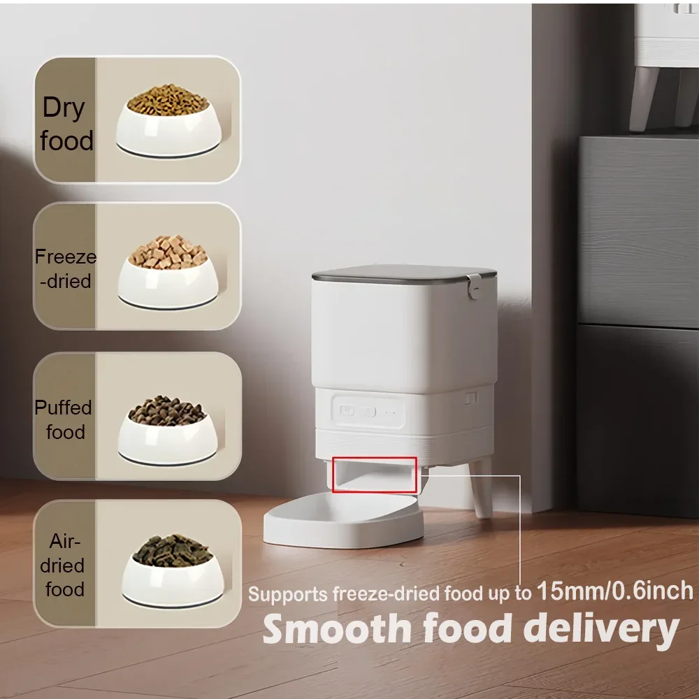 WiFi-Enabled Automatic Feeder for Cats and Dogs 2025