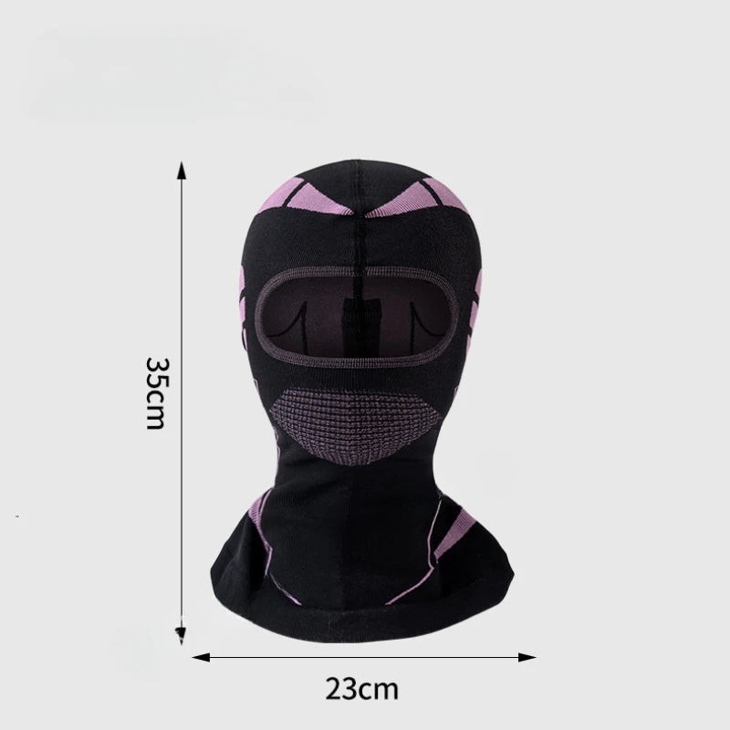 Winter Ski Hat Balaclava Full Face Cover -Men & Women Cold-Proof Thermal Scarf