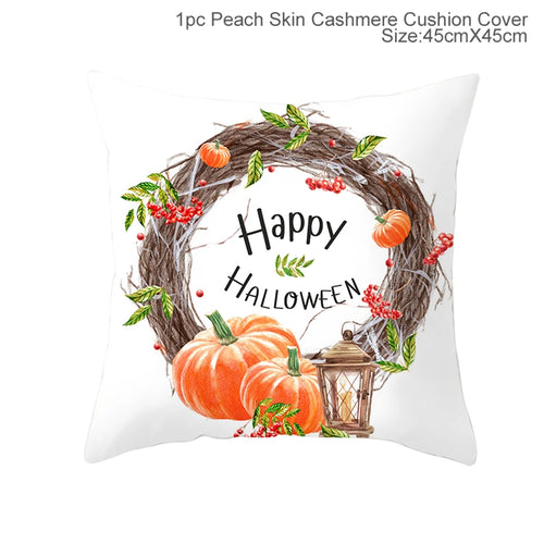 Halloween Pumpkin Ghost Pillowcase Happy Halloween Party Decorations