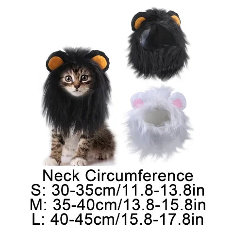 Cat Lion Mane Headpiece for Dress-Up