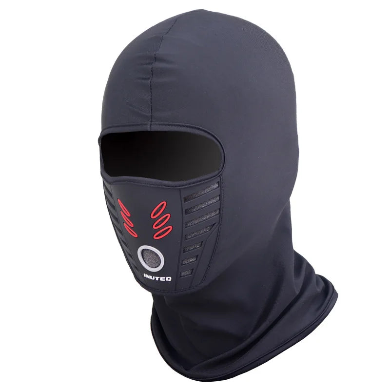 Winter Fleece Motorcycle Face Mask – Windproof, Waterproof & Anti-Dust