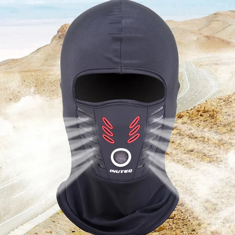 Winter Fleece Motorcycle Face Mask – Windproof, Waterproof & Anti-Dust