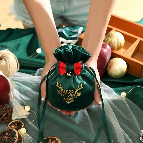 2024 Gift Drawstring Bags Christmas Wedding Party Candy Chocolate Gift