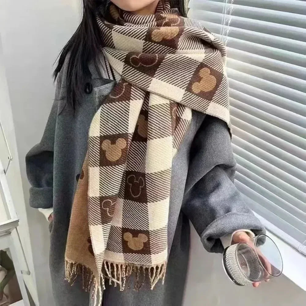 Luxurious Disney Mickey Women's Scarf