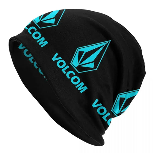 Volcom Logo Unisex Knitted Beanie – Warm Winter Hat for Adults