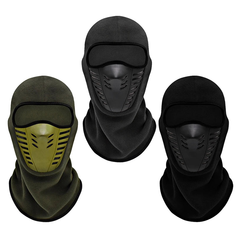 Motorcycle Fleece Thermal Face Mask – Windproof & Ski Balaclava for Men & Women