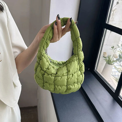 Mini Winter Bags For Women Handbag Tote Bag Quilted 2024