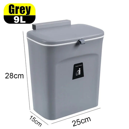 Space-Saving Kitchen Trash Bin with High Capacity 2025