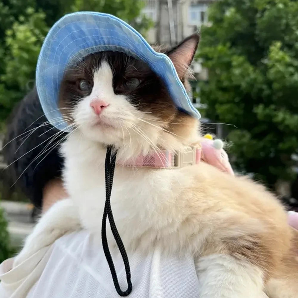 Groovy Cat Ear Hat Tie-dyed