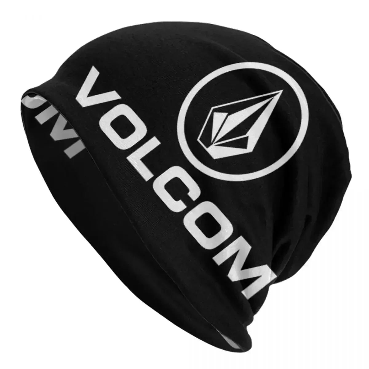 Volcom Logo Unisex Knitted Beanie – Warm Winter Hat for Adults