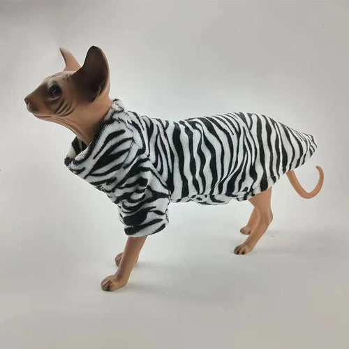 2024 Cat Clothes for Sphynx Winter Soft Warm