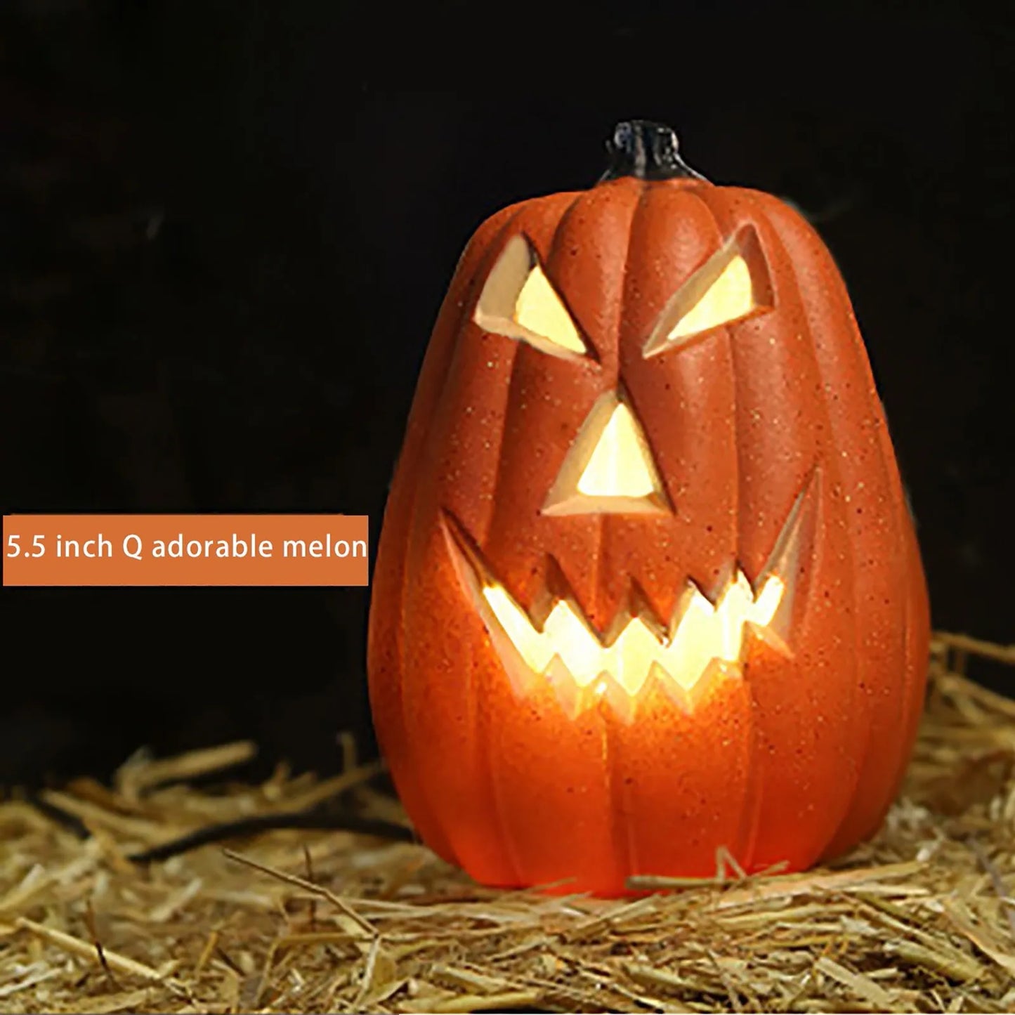 Halloween LED Pumpkin Lantern, LED Light Lamp Lantern Home Props Bar 2025