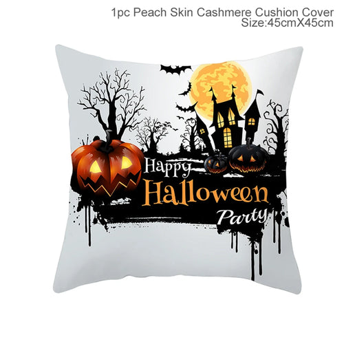 Halloween Pumpkin Ghost Pillowcase Happy Halloween Party Decorations