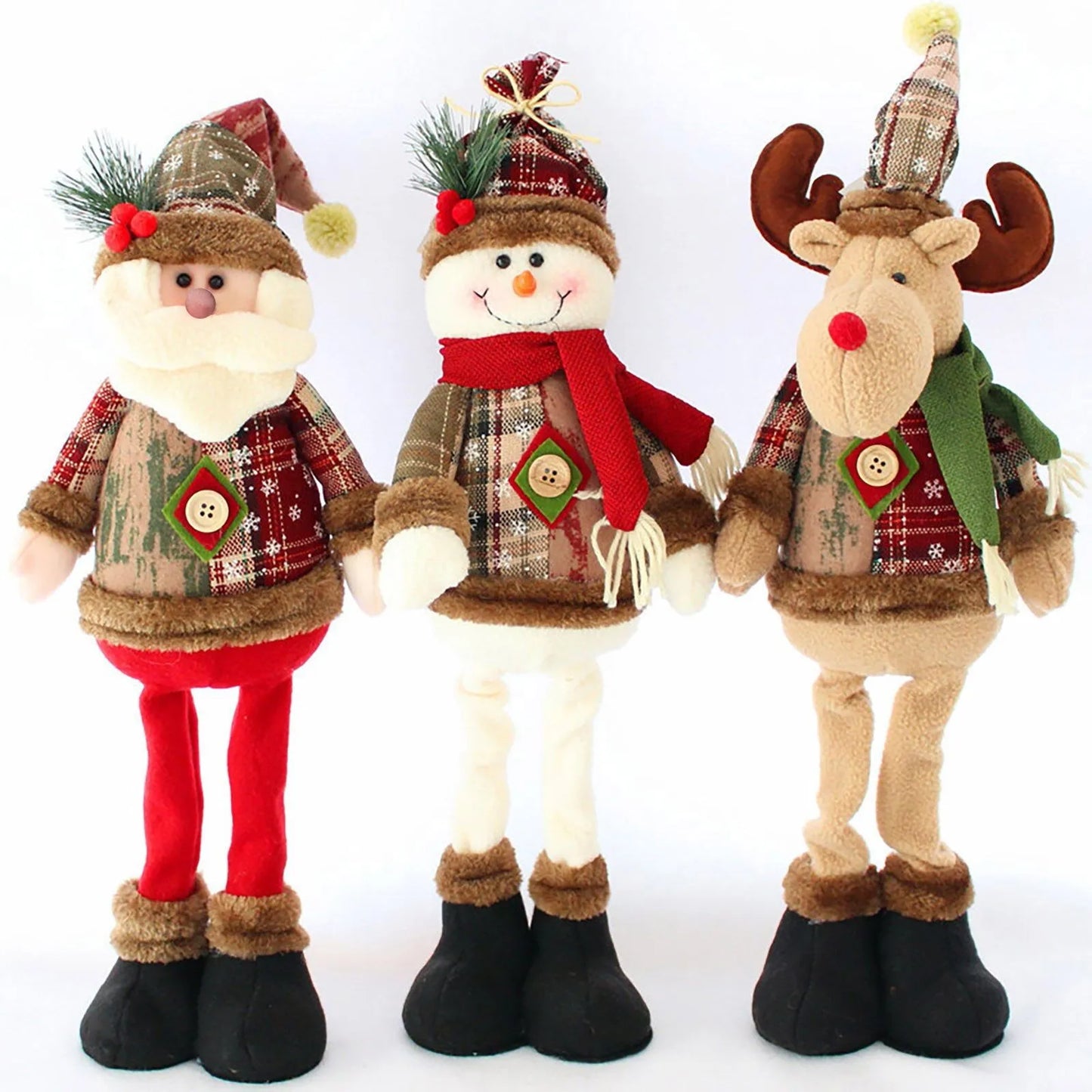 2024 Christmas Santa Snowman-Reindeer Christmas Decoration