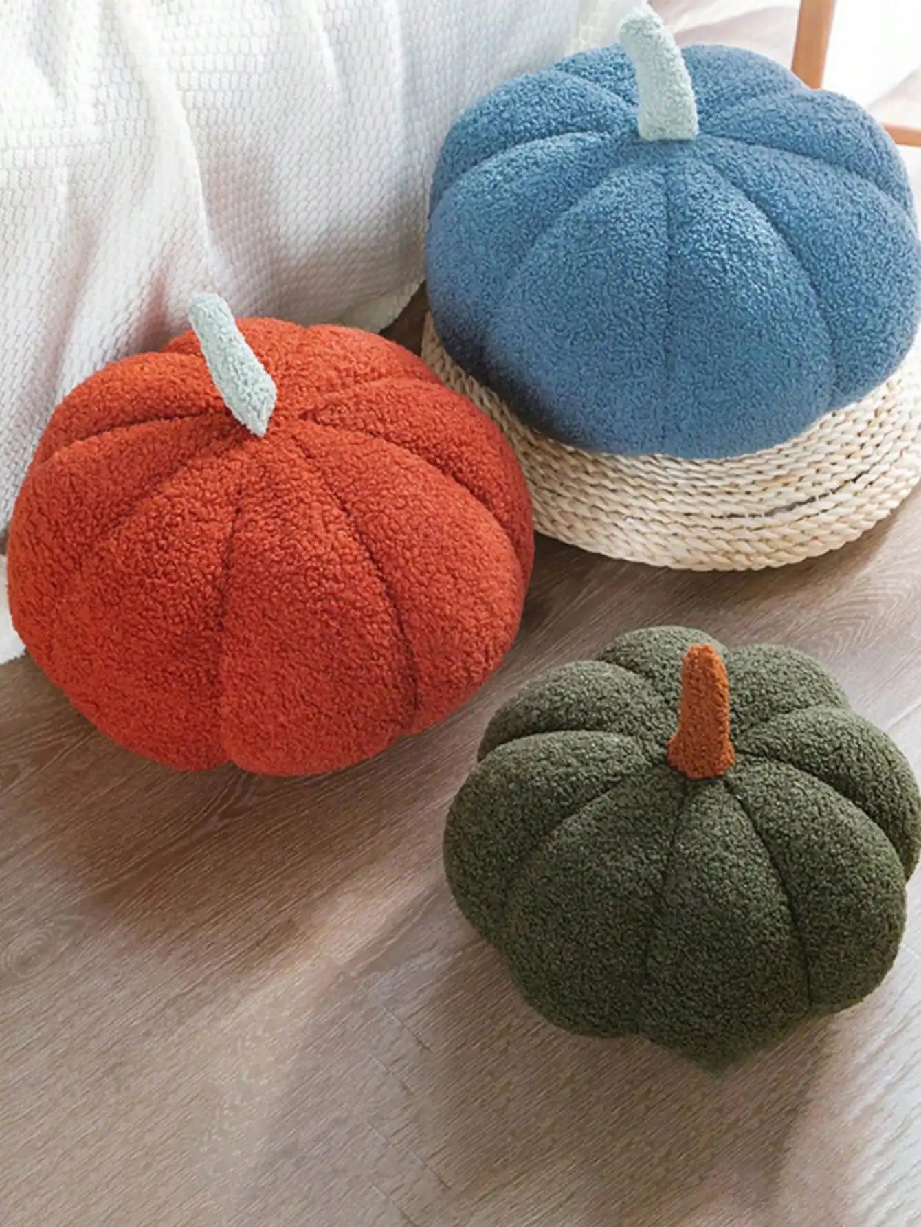 2025 Plush Pumpkin Cushion - Kids & Baby Decor