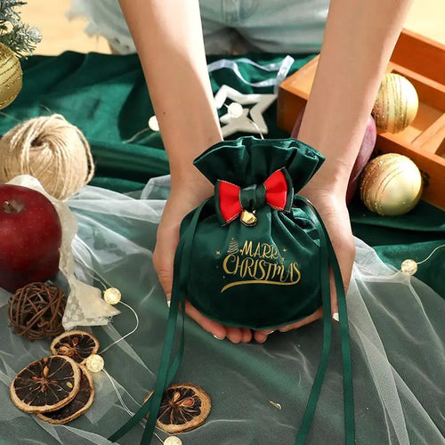 2024 Gift Drawstring Bags Christmas Wedding Party Candy Chocolate Gift