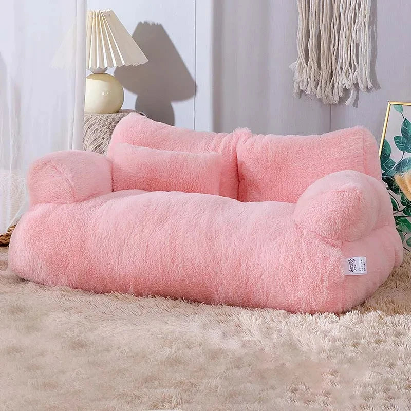 2024 Plush Cat Bed Sofa | Comfortable and Stylish Pet Lounge