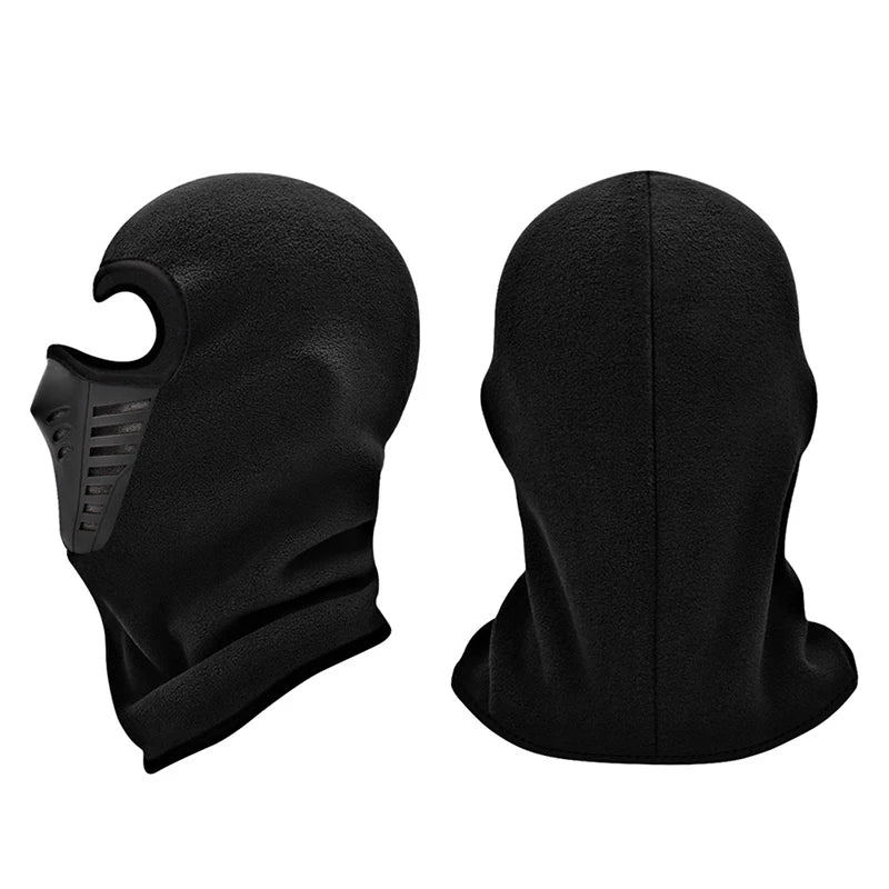 Motorcycle Fleece Thermal Face Mask – Windproof & Ski Balaclava for Men & Women