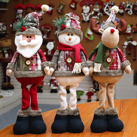 2024 Christmas Santa Snowman-Reindeer Christmas Decoration