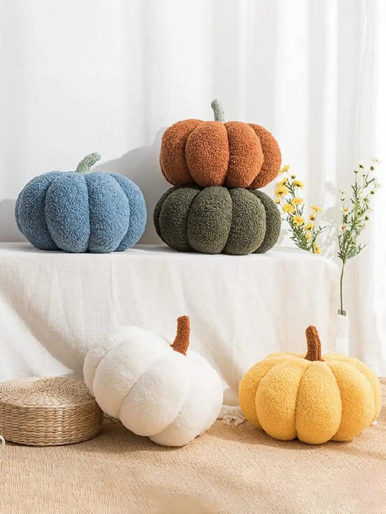 2025 Plush Pumpkin Cushion - Kids & Baby Decor