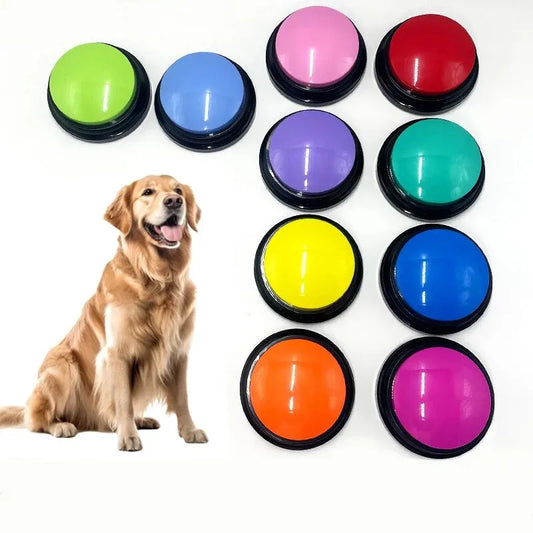 2024 Dog Recordable Talking Buttons | Interactive Pet Communication Starter Kit