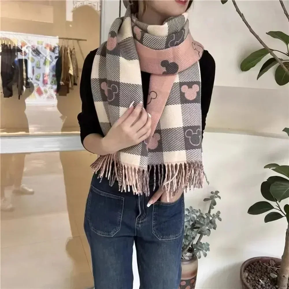 Luxurious Disney Mickey Women's Scarf