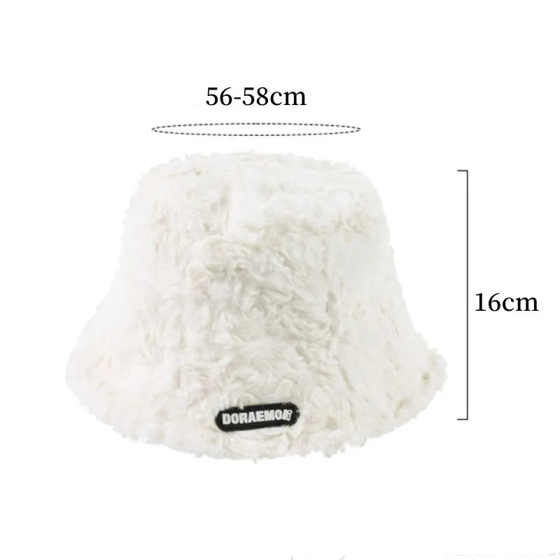 2024 Women's Plush Bucket Hat | Cozy Autumn & Winter Headwear