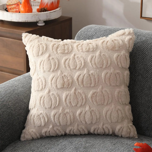 2025 Fall Pillow Covers Fall Decorations Autumn Rust Pumpkin Throw Pillow