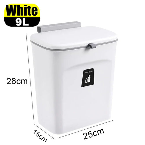 Space-Saving Kitchen Trash Bin with High Capacity 2025