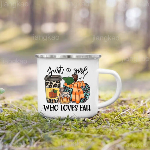 2025 It's Fall Y'all Pumpkin Print Mug Coffee Cup Thanksgiving / Halloween Party Juice