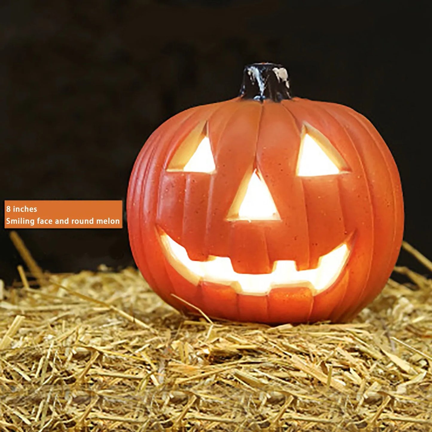 Halloween LED Pumpkin Lantern, LED Light Lamp Lantern Home Props Bar 2025